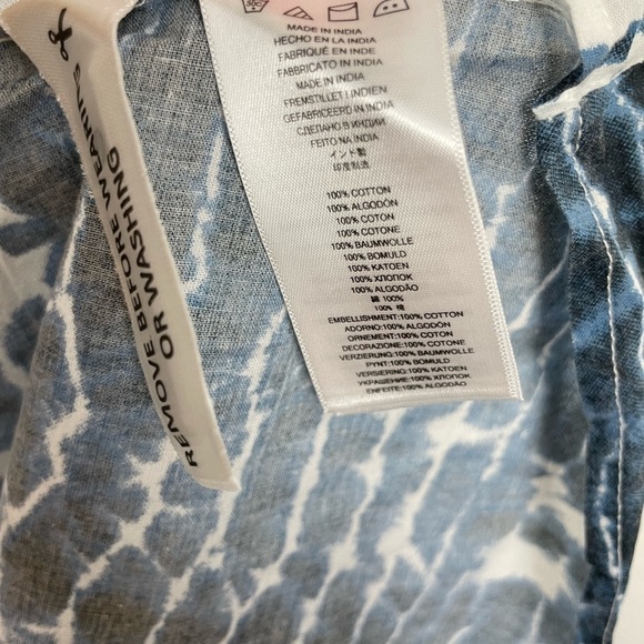 Michael Michael Kors Boho Tie Dye Fringe Maxi Dress Size XS - Picture 7 of 12